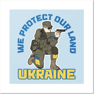 We Protect Our Land Posters and Art